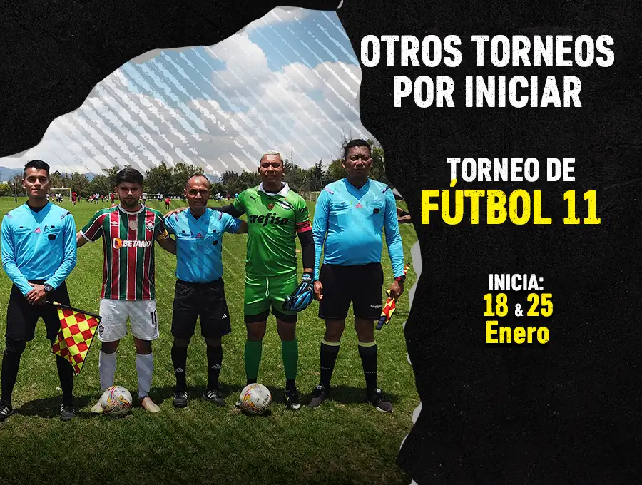 Torneos de Fútbol 11 en Bogota